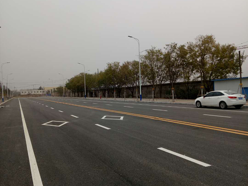 宋元瓷規(guī)劃二路道路、綠化及配套設(shè)施實(shí)景圖